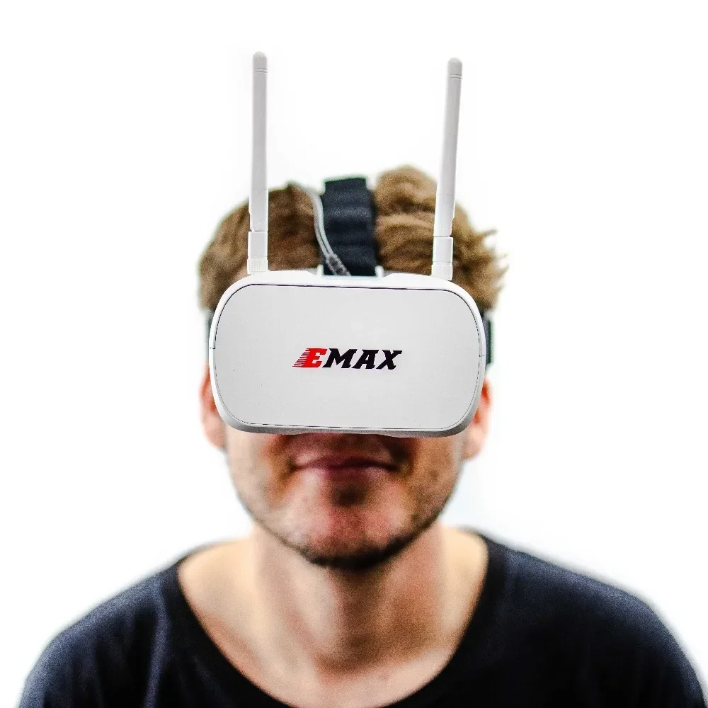 Emax 5.8G 48CH FPV Glasses Tin - огляд і ціна Fpv Goggles Headset