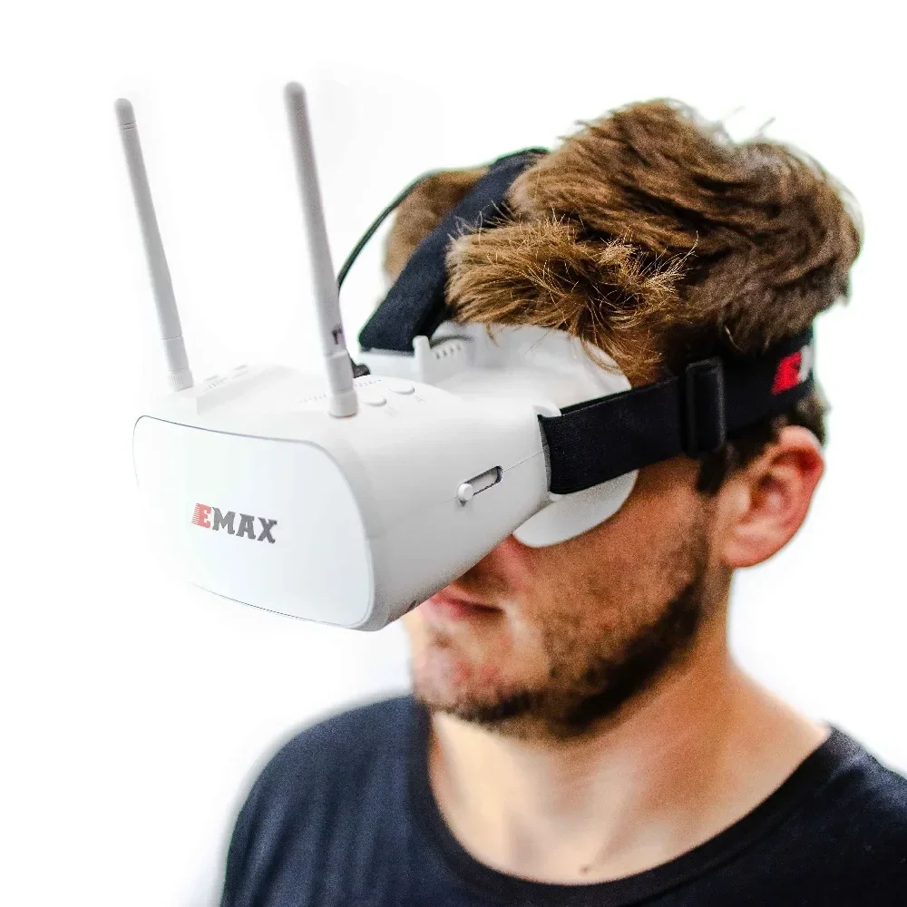 Emax 5.8G 48CH FPV Glasses Tin - огляд і ціна Fpv Goggles Headset