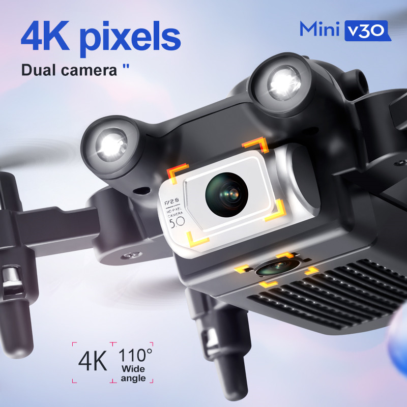 Mini V30 WiFi FPV Drone With 4 - огляд і ціна Drone Ae Rc