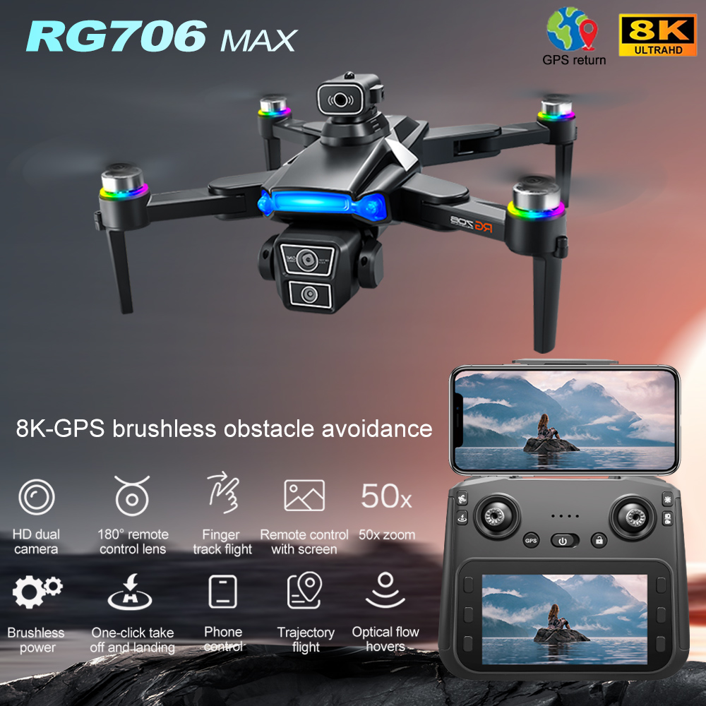 JJRC RG706 Max GPS Drone With  - огляд і ціна Drone Aircraft Jjrc