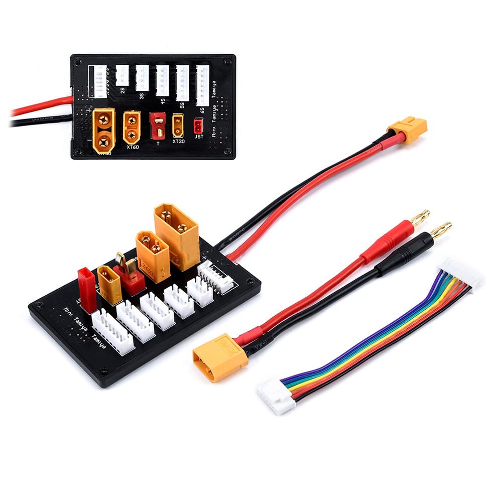 HOBBYMATE XT30 XT60 XT90 JST T - огляд і ціна Lipo Parallel Charging Board