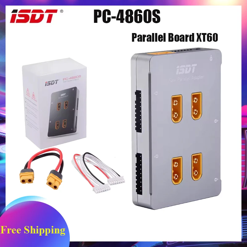 ISDT PC-4860S PC4860 1-8S Safe - огляд і ціна Lipo Parallel Charging Board