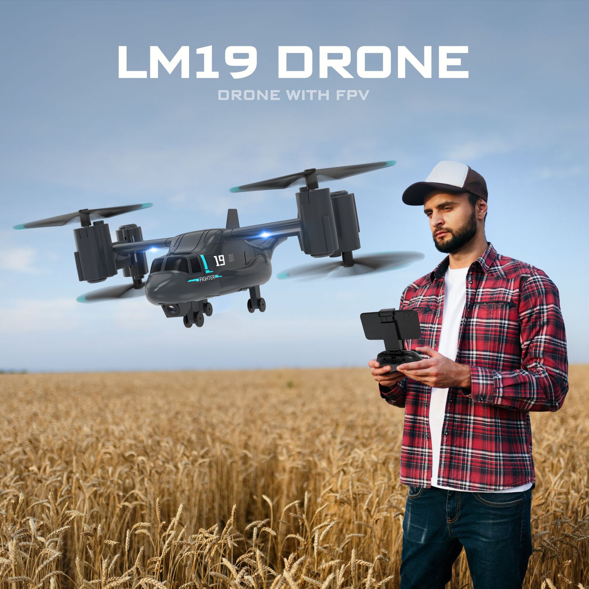 JJRC LM19 Rc Helicopters Drone - огляд і ціна Drone Aircraft Jjrc