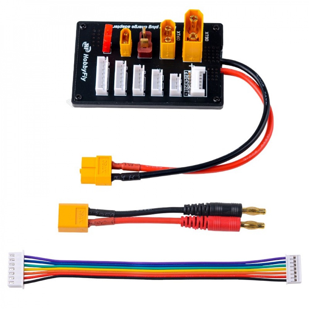 XT30 XT60 XT90 JST T Connector - огляд і ціна Lipo Parallel Charging Board