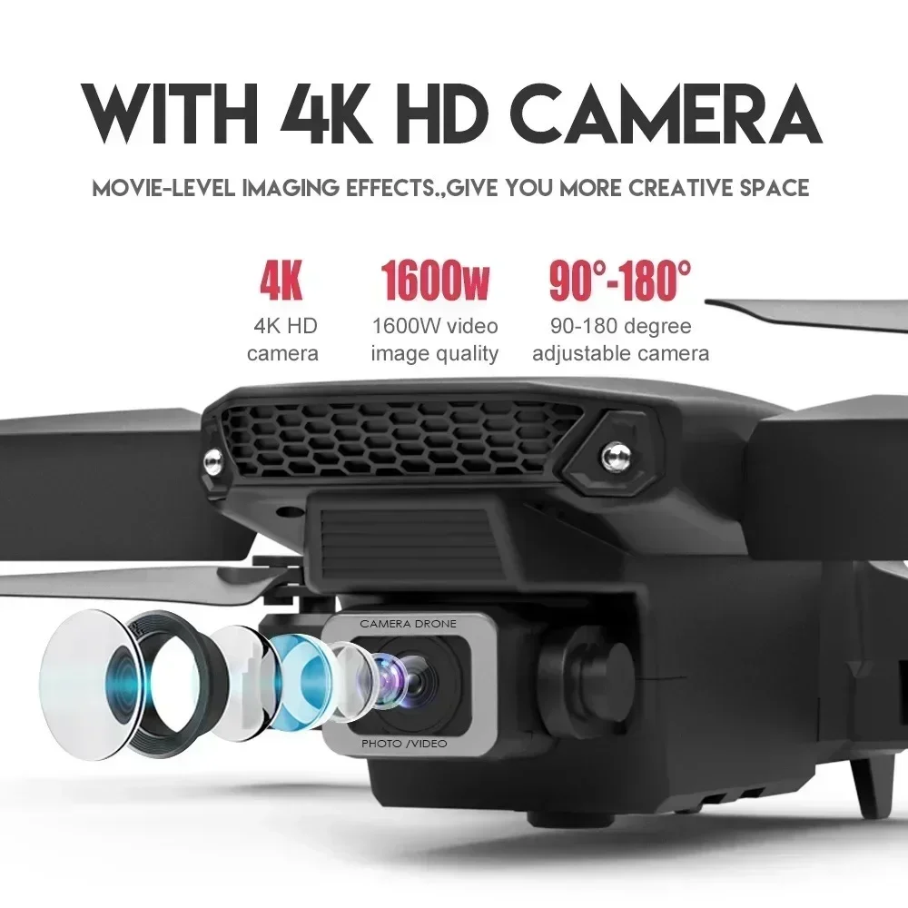 E88 Pro WIFI FPV Drone Wide An - огляд і ціна Drone Ae Rc