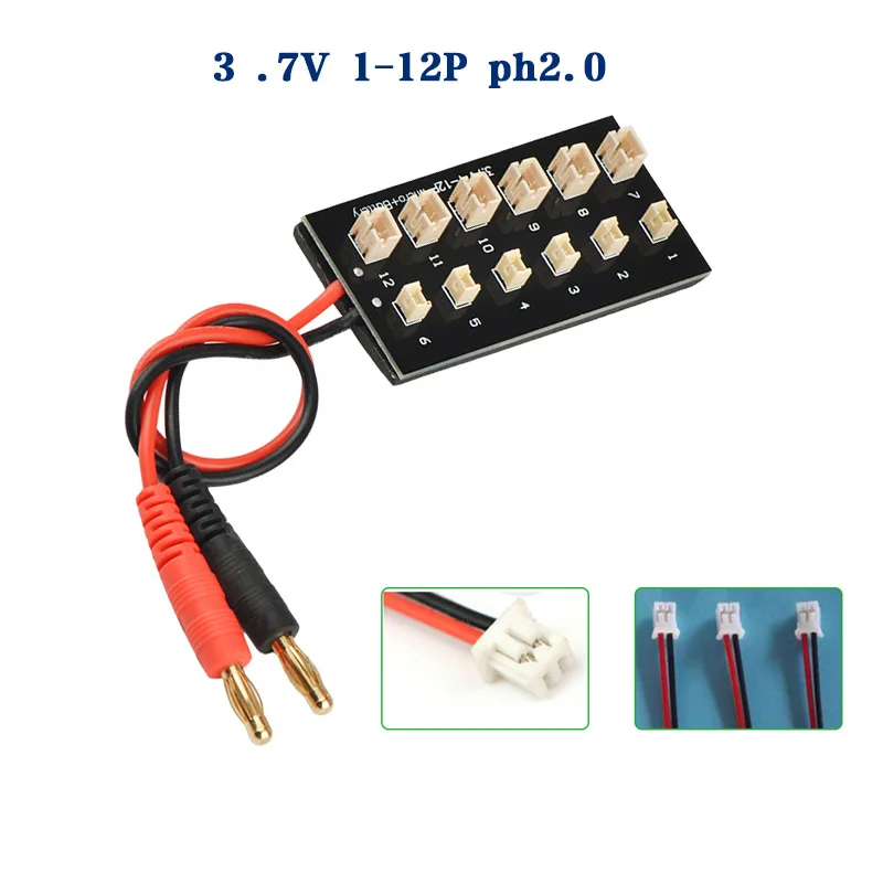 Rc 2-6S 2-8S T / XT60 / XT90 / - огляд і ціна Lipo Parallel Charging Board