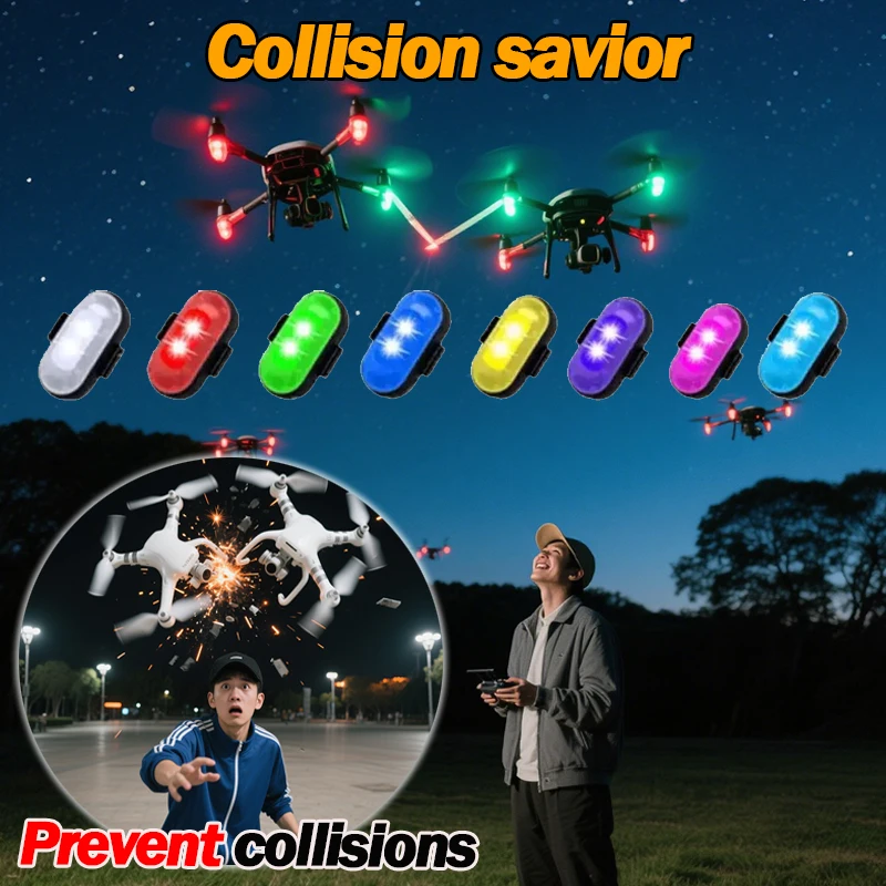 LED Aircraft Strobe Lights 1-1 - огляд і ціна Drone Aircraft Jjrc