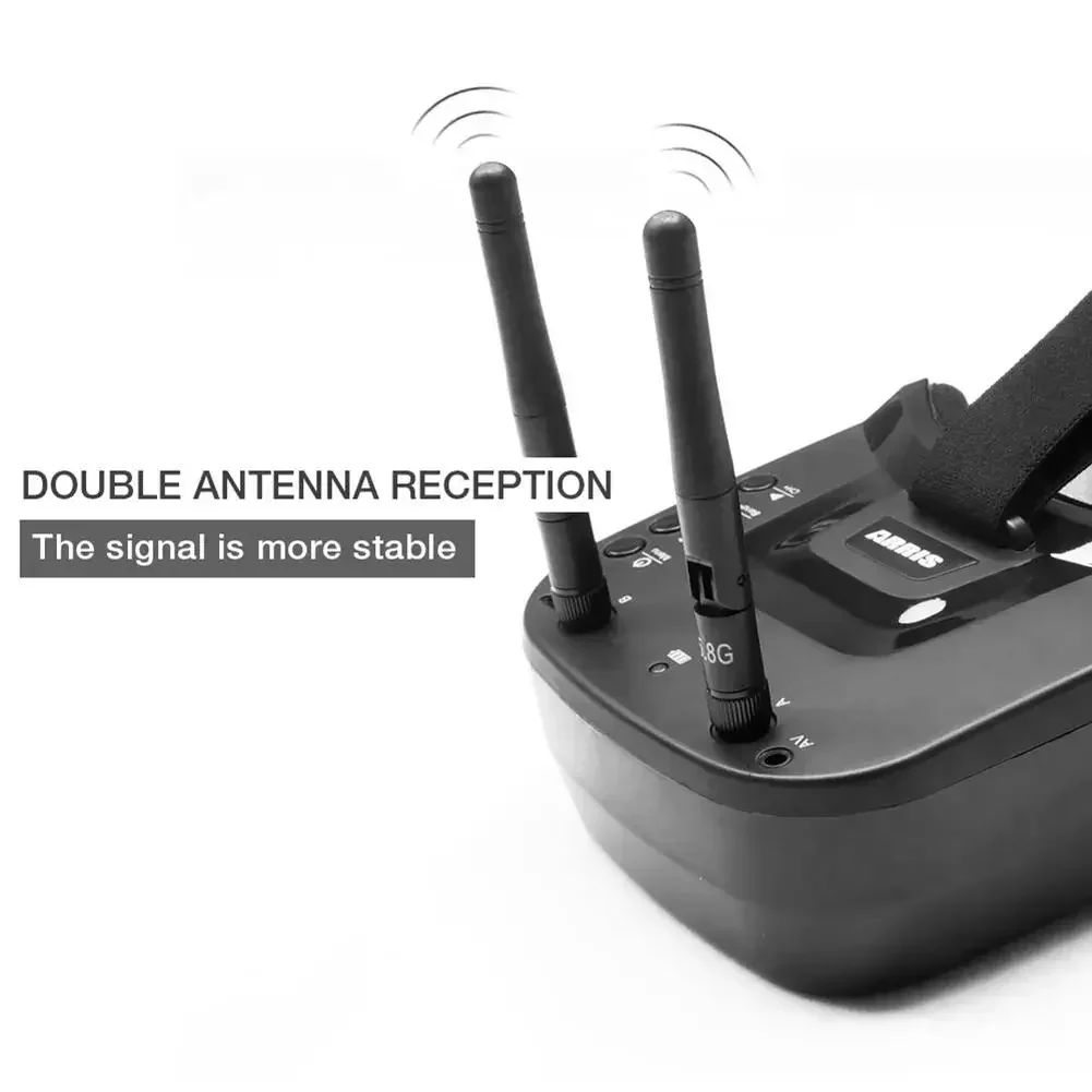VR009 5.8G FPV Goggles 40CH 3  - огляд і ціна Fpv Goggles Headset