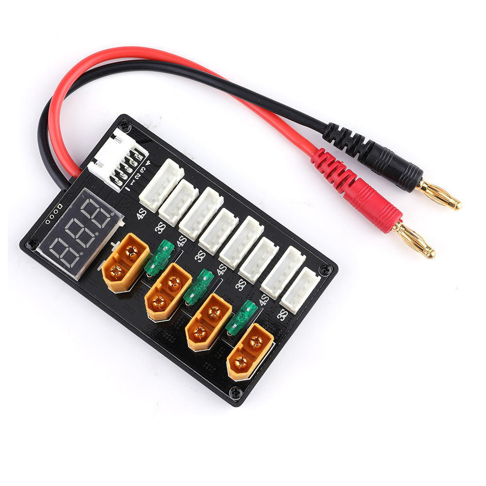 XT60 Plug 3S 4S Lipo Battery P - огляд і ціна Lipo Parallel Charging Board