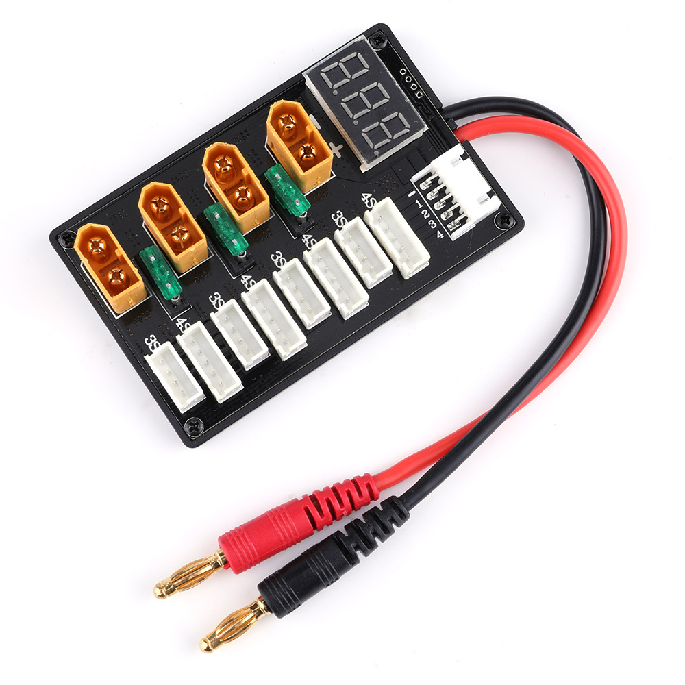XT60 Plug 3S 4S Lipo Battery P - огляд і ціна Lipo Parallel Charging Board
