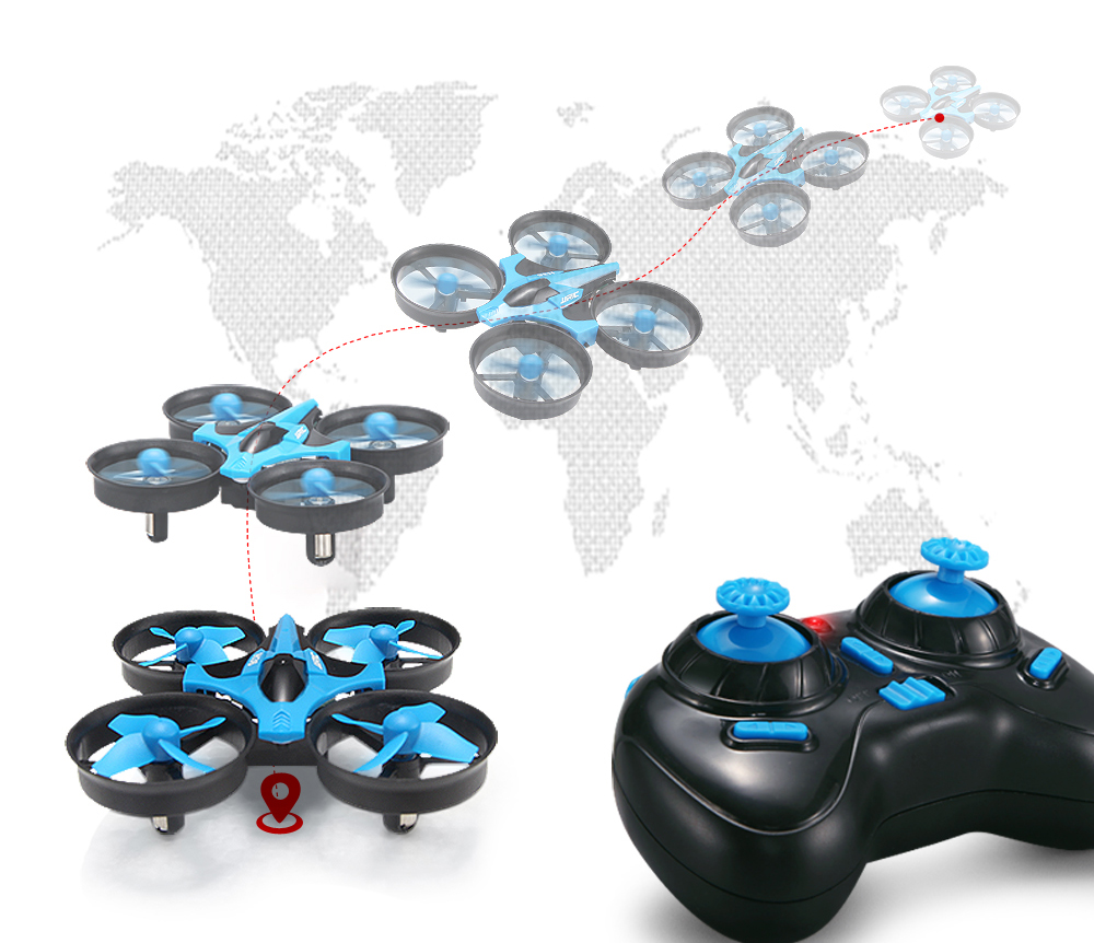 JJRC H36 Mini Rc Drone 4ch 6-A - огляд і ціна Drone Ae Rc