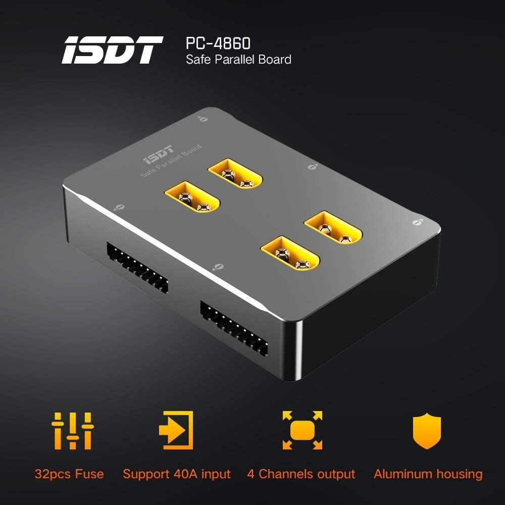 ISDT PC-4860 Lipo Battery Char - огляд і ціна Lipo Parallel Charging Board
