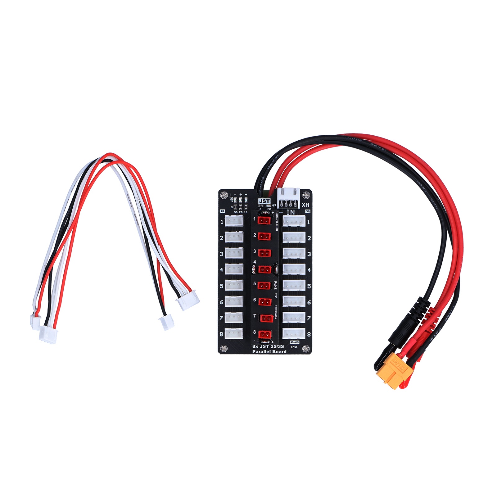 LiPo Charging Board JST Plug X - огляд і ціна Lipo Parallel Charging Board