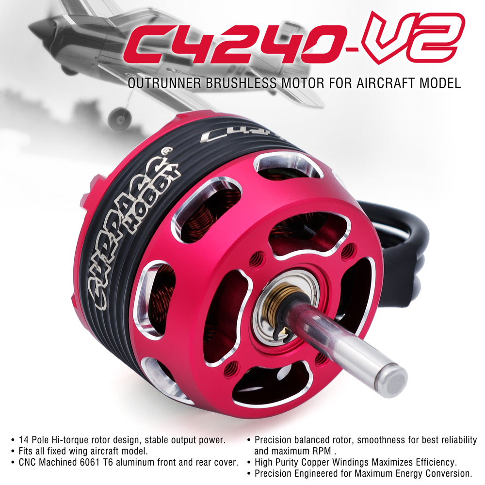 SURPASS HOBBY C4240 750KV/850K - огляд і ціна Drone Rc Jet