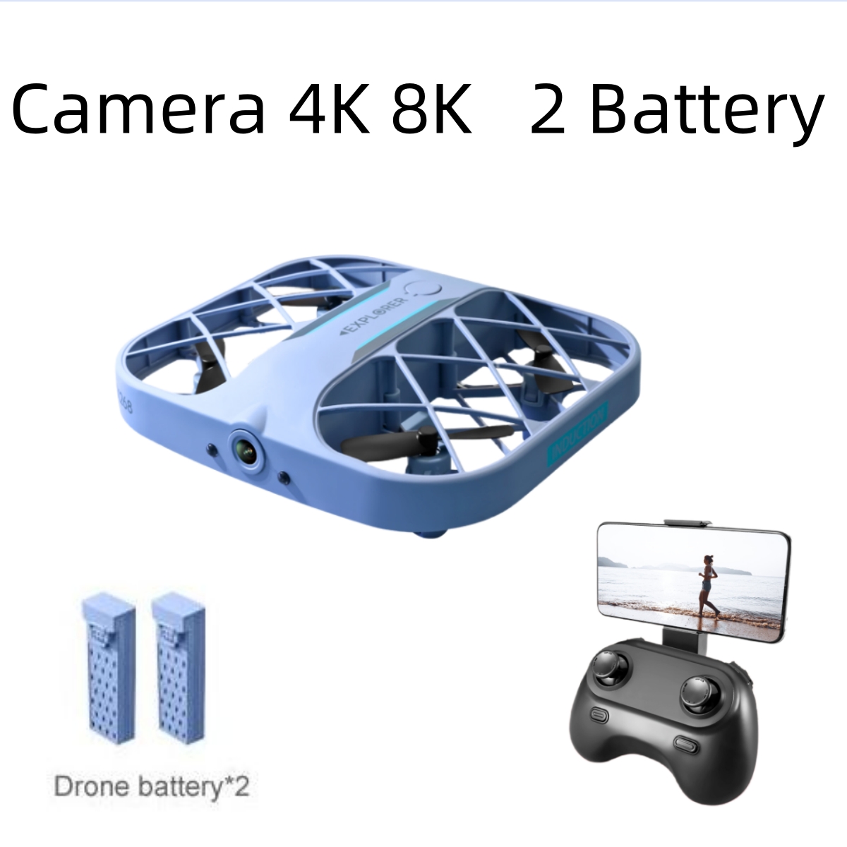JJRC H107 FPV RC Drone with 2  - огляд і ціна Drone Ae Rc